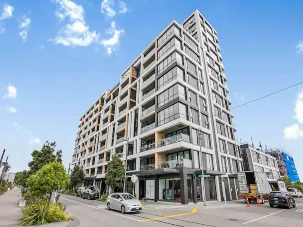Sleek Modern Studio With Balcony 오클랜드 외부 사진